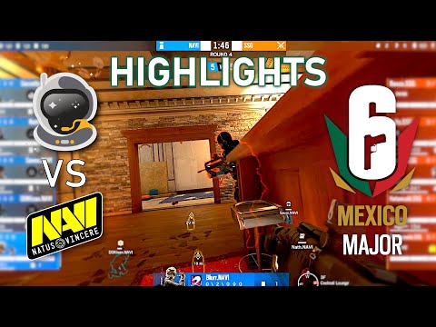 MEXICO MAJOR! SSG vs NAVI - HIGHLIGHTS - Day 1 - Mexico Major 2021 - R6 Esport