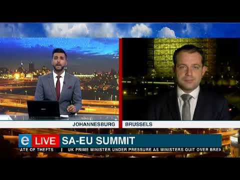 Ramaphosa addresses EU summit