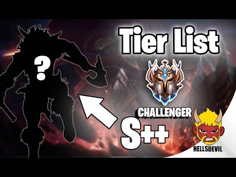 WILD RIFT TIER LIST (Challenger Rank) | Patch 2.1A | Olaf Broken In Challenger?| Wild Rift Tier List