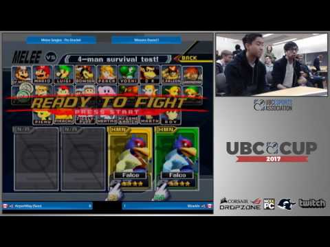 Sion (Airport Way) vs. Wrackle - Melee WR1 - UBC Cup 2017