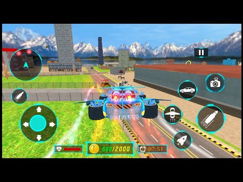 Dino Robot Car Transform Games - Android Gameplay #2
