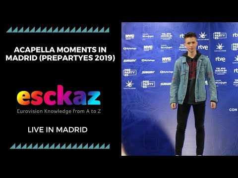 ESCKAZ in Madrid: Acapella moments from Madrid (at PrePartyES 2019)