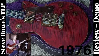 Steve Howe's of YES / Asia Personal 1976 Gibson The Les Paul Wine Red Reg  No 26 Review and Demo