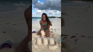 Let’s build a sand castle ?/ Eva Miller TikTok #evamiller #tiktok #shorts #trending #ytshort #short