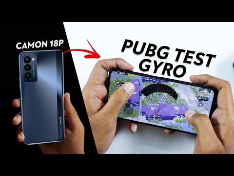 Tecno Camon 18p Pubg test | GYRO " GRAPHICS " SCREEN RECORDING | Tecno Camon 18p gaming review ⚡⚡