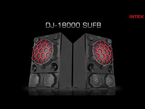 Intex dj-2.0 xm 18000 sufb 18.0 kg dj speaker, impedance: 4 ...