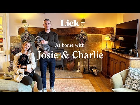At home with Josie Fear & Charlie Irons | Lick home tour