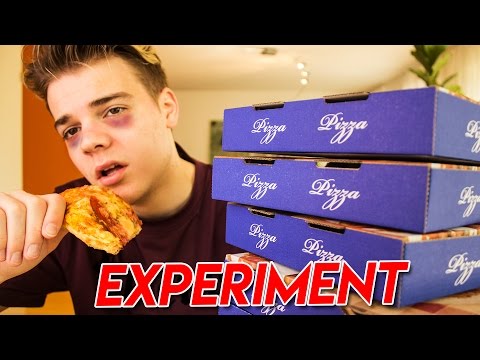EINE WOCHE NUR PIZZA ESSEN! 😱 - Selbstexperiment