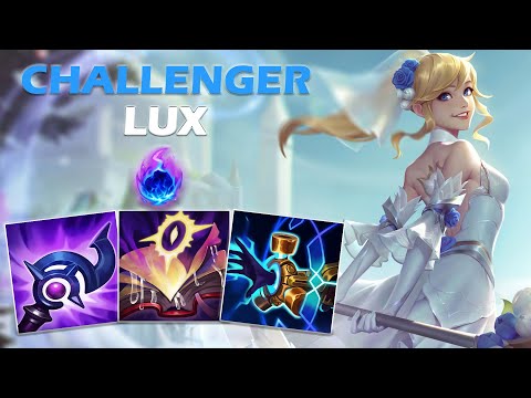 LUX VS TWISTED FATE | CHALLENGER GAMEPLAY | 12.2 | S12