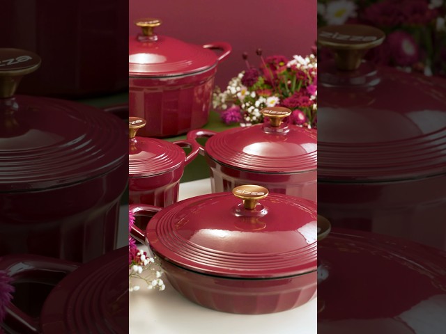 Panela Amora de Ferro Fundido 4.2 Litros | Cozimento Uniforme | Zizza