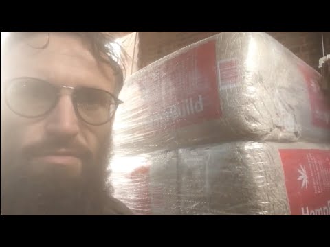 Hempcrete Extension E19: Hempcrete Arrives! & First Mix