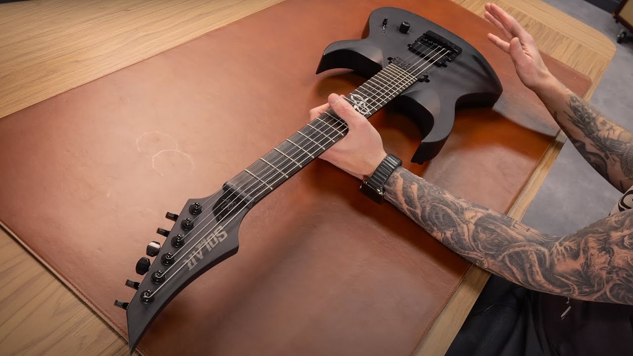 MY GUITAR - FIRST EVER SOLAR GUITARS - YouTube