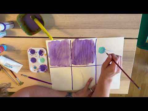 Acrylic Paint Techniques: Scumbling