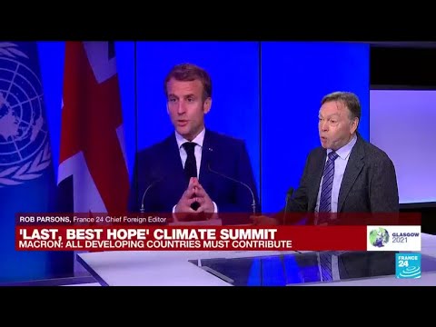 COP26: 'Ambition, solidarity and trust is what we need' says France's Macron • FRANCE 24 English