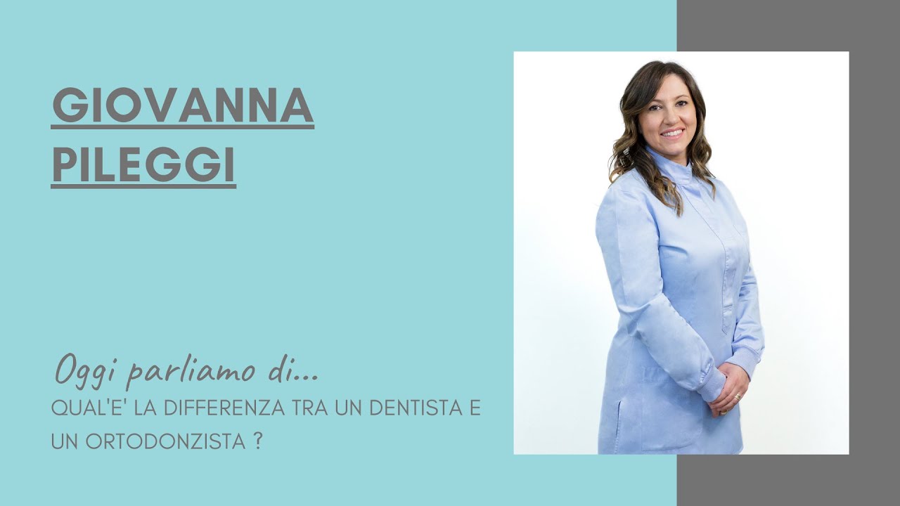 Qual'è la differenza tra un dentista e un ortodonzista