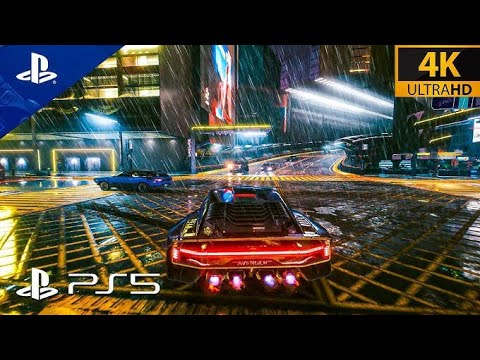 Cyberpunk 2077 Update 2.3 (PS5) Open World Free Roam Gameplay (4K60FPS)