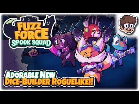 ADORABLE NEW DICE-BUILDER ROGUELIKE!! | Let's Try: Fuzz Force: Spook Squad | PC Gameplay