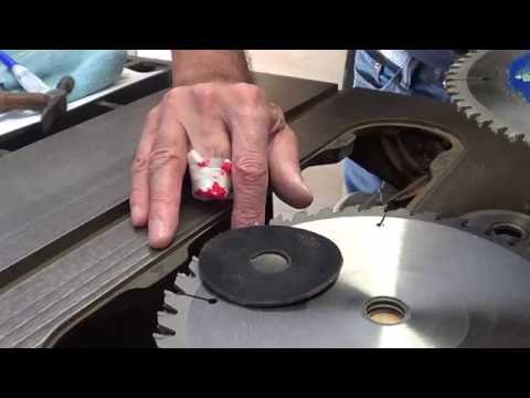 Home Made Dado - Disaster on a Rexon 12" Saw - Read below...