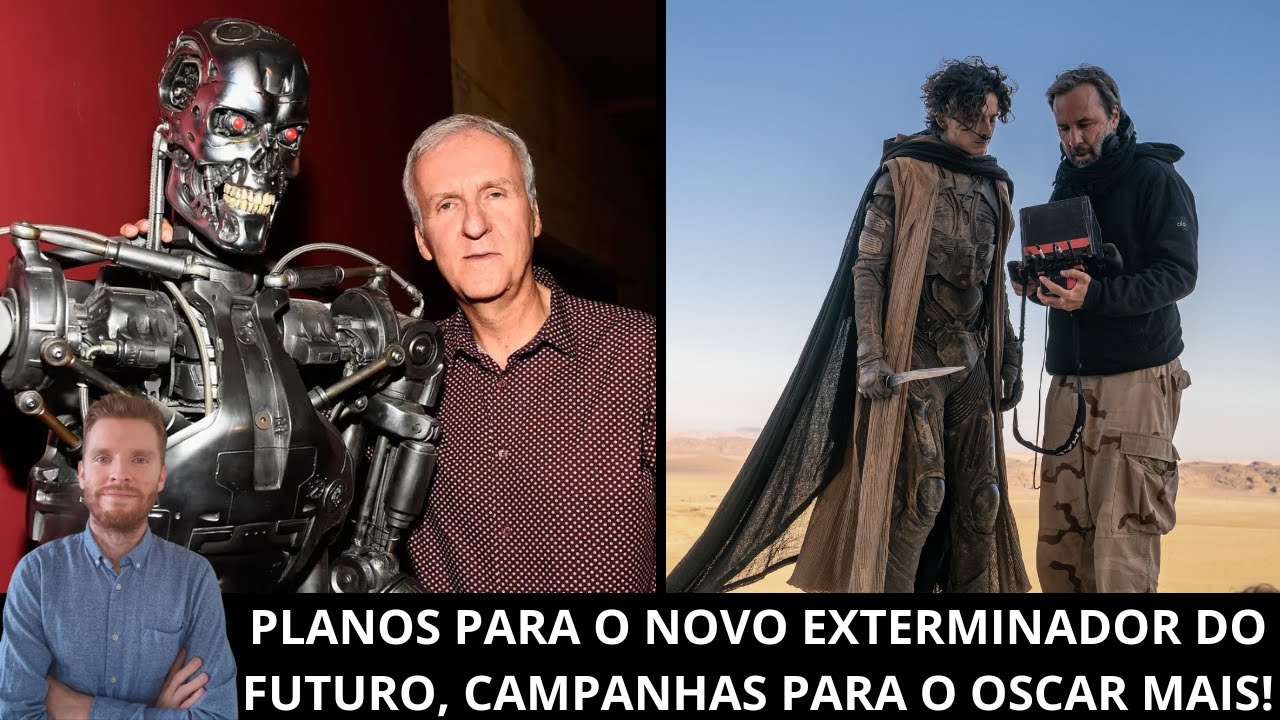 Ao vivo: O Exterminador do Futuro, começo das campanhas para o Oscar, The Sims, Gladiador 3 e mais!