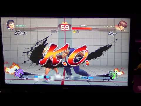 WNF Super Street Fighter 4 AE Alex Myers (Sakura) vs NGL Marq Teddy (Guy)