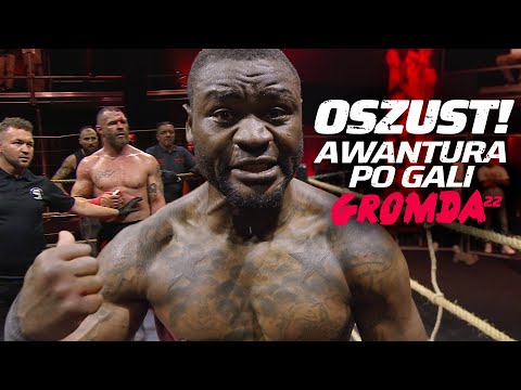 OBROŃCA POLSKICH GRANIC znokautowany przez AFRYKAŃSKIEGO GANGSTERA. Wielka awantura po GROMDA 22