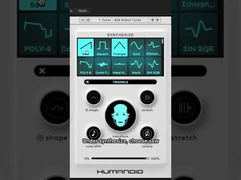 Creating Robotic Vocals