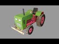 Making A Tractor Out Of Cardboard Boxes