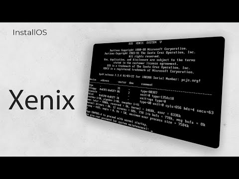 Installing Xenix | InstallOS