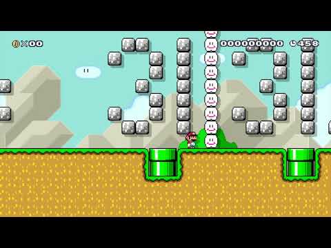 Let's Do Math! ⚡️ by Momo ⚡️ SUPER MARIO MAKER Raw GAMEPLAY