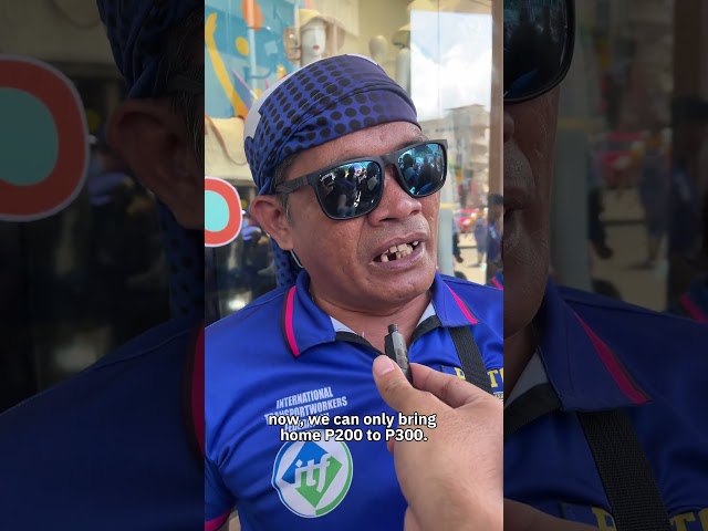 Cebu jeepney drivers feel pinch as fuel price hikes cut earnings