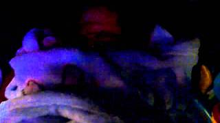 Walking along the pier at night