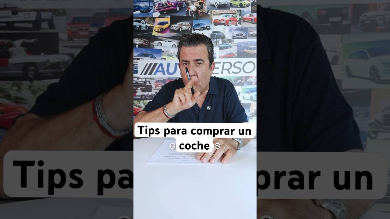 Tips para comprar tu nuevo coche.