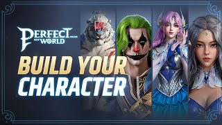 Редактор персонажа из MMORPG Perfect New World показали в новом трейлере