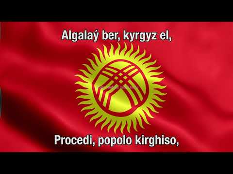 Inno nazionale del Kirghizistan TRADUZIONE + TESTO sottotitoli in Italiano national anthem Kyrgyz Re