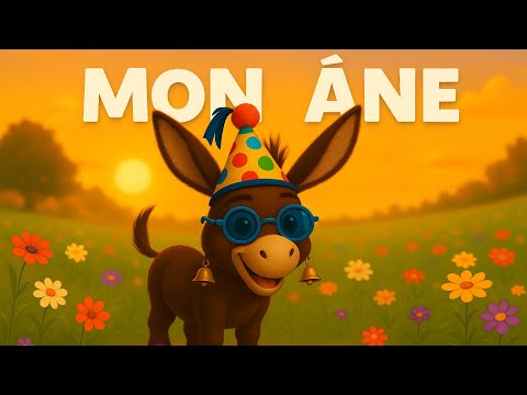 Mon Âne 🫏 – Chanson & Comptine Traditionnelle pour Enfants