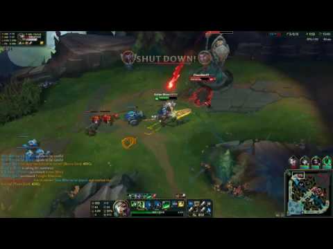 Close Rengar vs Riven 1v1