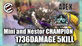【#105】久しぶりのミニ登場！プラチナチャンピオンゲットだぜ！【APEX Legends】