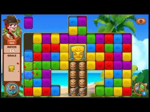 Lost Island Blast Adventure Level 380 - NO BOOSTERS 🏝️ | SKILLGAMING ✔️