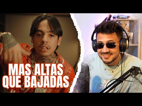 REACCIÓN a Natanael Cano - Mas Altas Que Bajadas (Video Oficial)