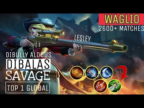 Dibully Aldous! Lesley [Top 1 Global] WAGLIO Balas Dengan Savage!