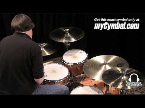 Used Meinl 18" Byzance Brilliant Medium Thin Crash Cymbal (UB18MTC-B-1050913DDD)