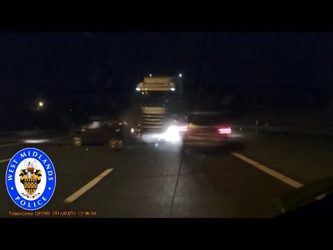 Truck accident: Police release video as warning