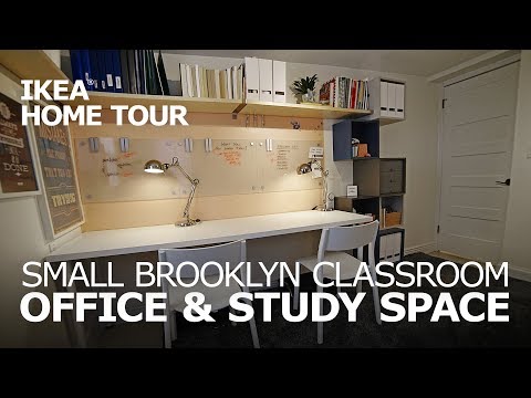 Small Space Office Ideas (Teaser) - IKEA Home Tour...