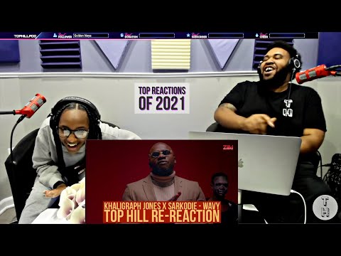 OUR FIRST TIME REACTING TO KHALIGRAPH JONES FT SARKODIE - WAVY (TOP REACTIONS OF THE YEAR 2021)
