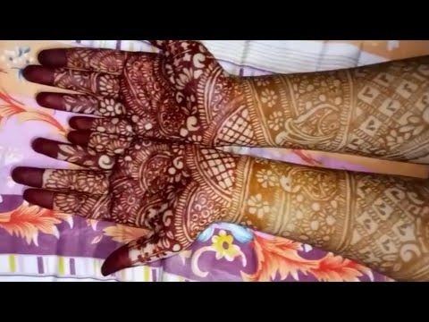 Full Hand Mehendi Design || Bridal Mehendi Design