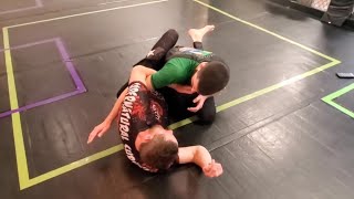 Overhook Whizzer Control from Bottom Closed Guard