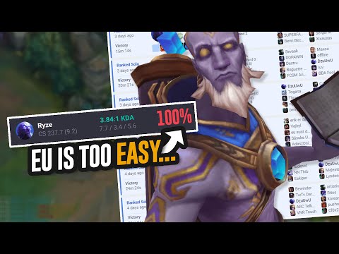 Abusing Ryze before it gets nerfed