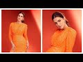 Kriti Sanon In Orange Dress Shorts Katrinakaif Lofi