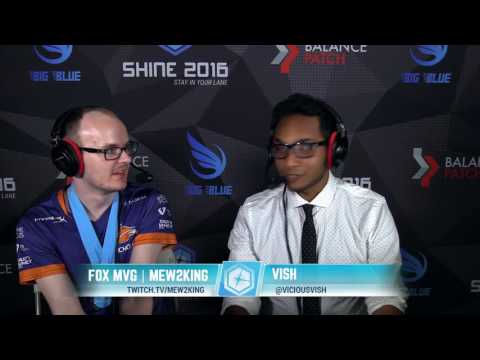 Shine 2016 - Vish Interveiws Mew2King