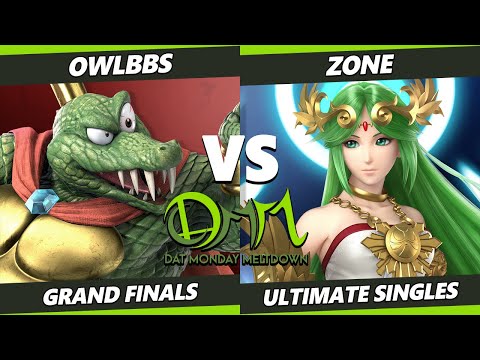 DAT Monday Meltdown 229 GRAND FINALS - Zone (Palutena) Vs. OwlBBs (K Rool) SSBU Ultimate Tournament